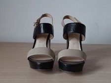 Sandali CAFèNOIR nero/beige