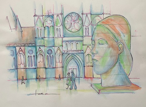 Disegno futuristico