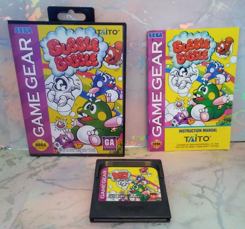 Sega game gear bubble - game,