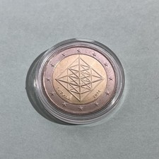 Moneta 2 Euro Commemorativa Lettonia 2024 FDC - Ornamenti Di Paglia Puzuris