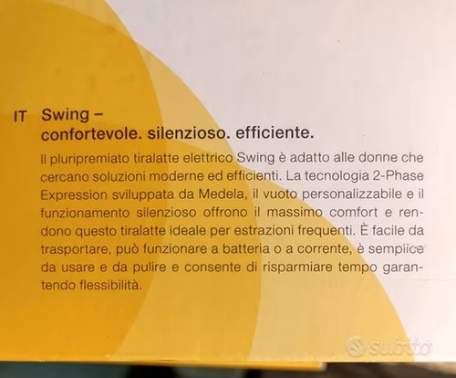 Medela swing tiralatte - swing,