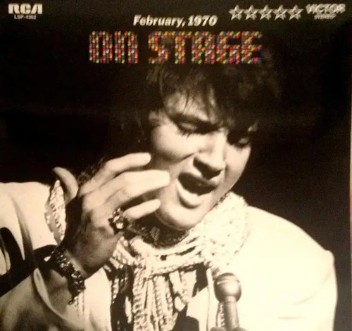 Elvis presley stage - on,