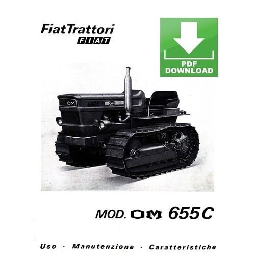 Trattore cingolato fiat - trattore, om