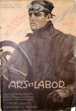 Settembre 1907 - Grafica di Autore - Rivista Ars et Labor - Marcello Dudovich