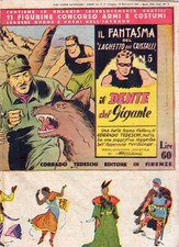 [967] FANTASMA DEL LAGHETTO DEI CRISTALLI ed. Tedeschi 1951 Albi Nuove Avv.re n.