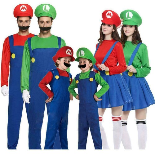 Costume vestito super - vestito, mario