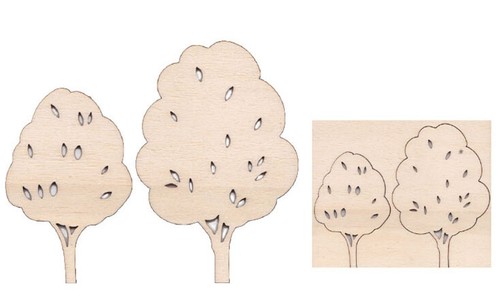 Sagome legno faggio - in,