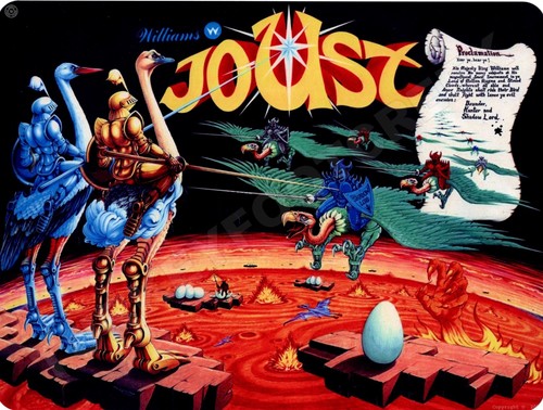 Insegna metallo joust - insegna,