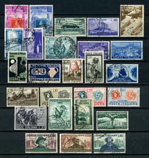 ITALIA REPUBBLICA 1951, annata commemorativi timbrati