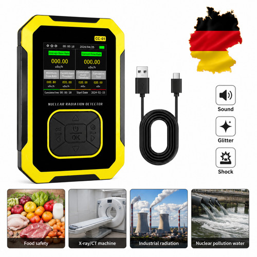 Dosimetro ricaricabile usb - ricaricabile,