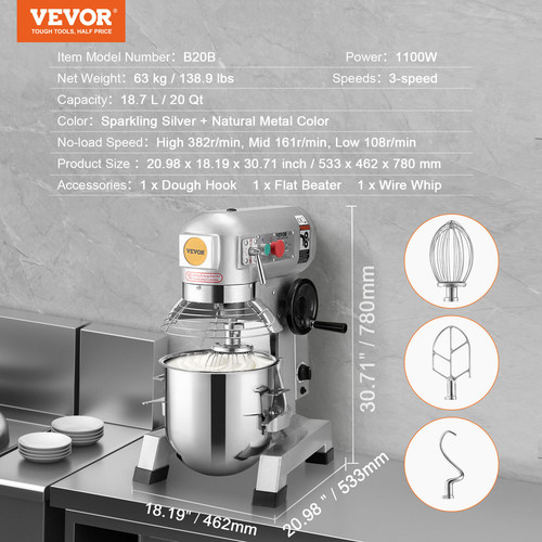 Vevor robot cucina - da,