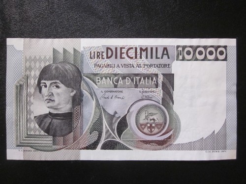 Banconota italia 10000 lire - banconota,