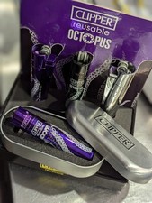 Clipper Metal Octopus ARGENTO - Limited Edition - con custodia