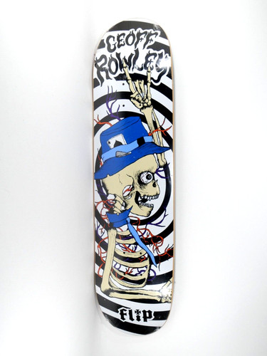 Vintage skateboard deck flip - deck,