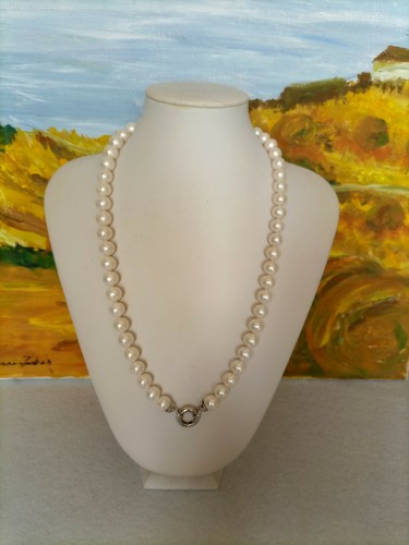 Collana perle fiume - collana, di