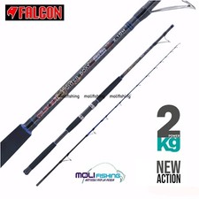 CANNA PESCA DALLA BARCA FALCON BLUE FIGHTER BOAT XSA 4 LUNGHEZZE AZIONE 2 KG NEW
