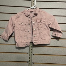 Giacca camionista denim rosa
