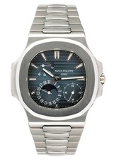 Orologio uomo Patek Philippe Nautilus 5712/1A fasi lunari scatola documenti