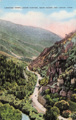 Cartolina epoca ogden utah - cartolina, d'epoca
