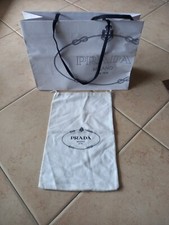 PRADA SACCHETTO 34x22 CM DUST BAG ORIGINALE SACCA ANTIPOLVERE + Busta.