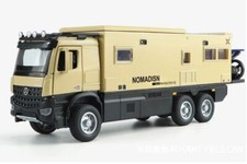Camper Caravan New Model 1/28 Unimog Off-road RV Modello Nuovo Sabbia