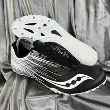 Saucony Spitfire 5 Uomo 12 Tacchetti Racing Sprinting Nero - S29055-100 Track Field