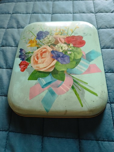 Scatola latta vintage alemagna - scatola,