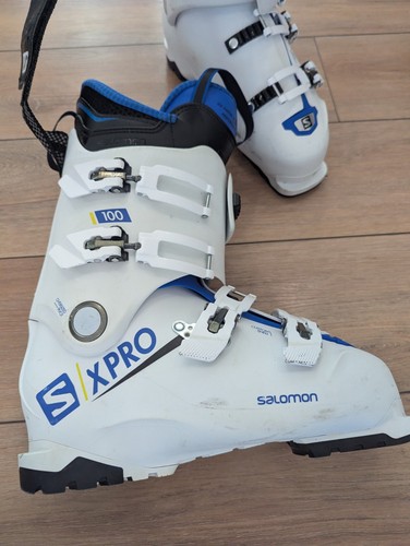 Salomon pro 100 bianco blu - salomon, bianco/blu