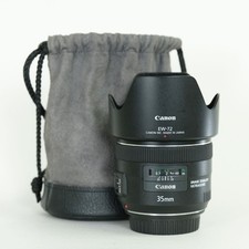 Canon EF35mm F2 IS USM attacco