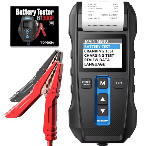 Topdon bt300p battery tester - topdon,