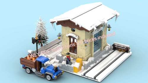 Lego moc winter village - moc,