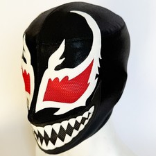Black Pro Wrestling Venom Mask