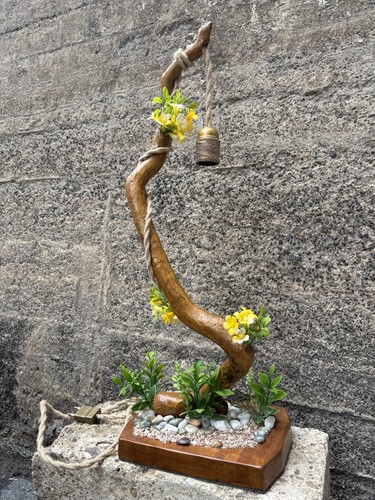 Lampada vento legno da - legno,
