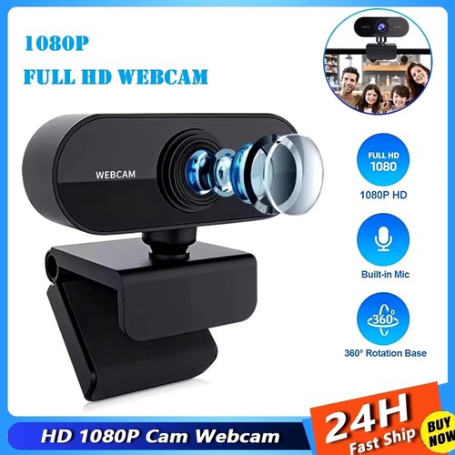 Webcam usb 1080p full mini - webcam,