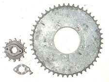 SET TRASMISSIONE TRANSMISSION SET CAGIVA ALAZZURRA 350 84-86 DM350L