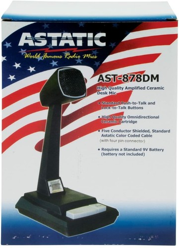 Astatic 302 ast878dm - astatic, microfono