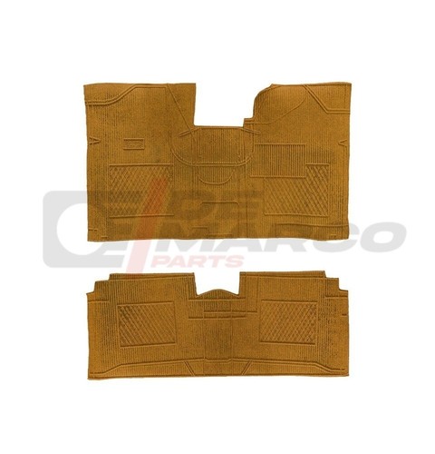 Set tappeti ocra - set,