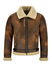 Giacca pelle di pecora uomo B3