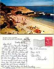 Cartolina The Cove La Jolla