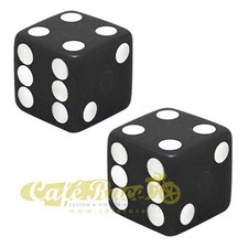 Tappi copri valvola DICE BLACK