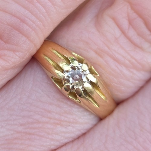 Anello antico vittoriano oro