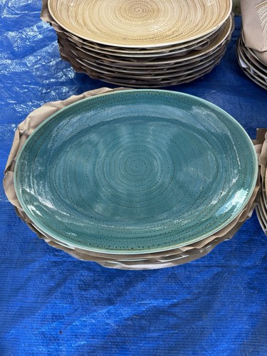 Piatti ovali rak - , porcelain