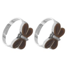  2 Pcs Anelli Per Bambina Anello Cambia Colore Che Gioielli D'animo