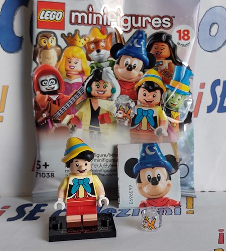 Pinocchio minifigure lego - minifigure,