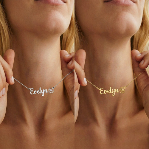 Collana nome personalizzata - nome,
