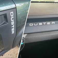 Lettere 3D per Dacia Duster