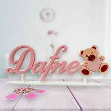 nome in legno personalizzato