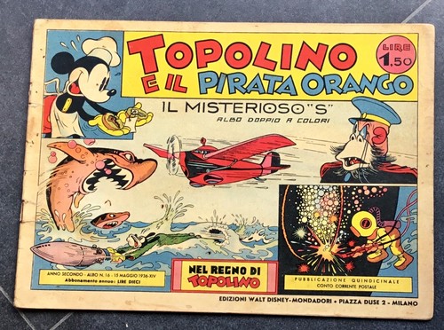 Topolino pirata orango - e, il