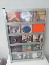 ESPOSITORE PER CD A FOGLIO IN ALLUMINIO