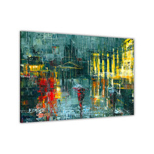 Quadro arte da parete astratto